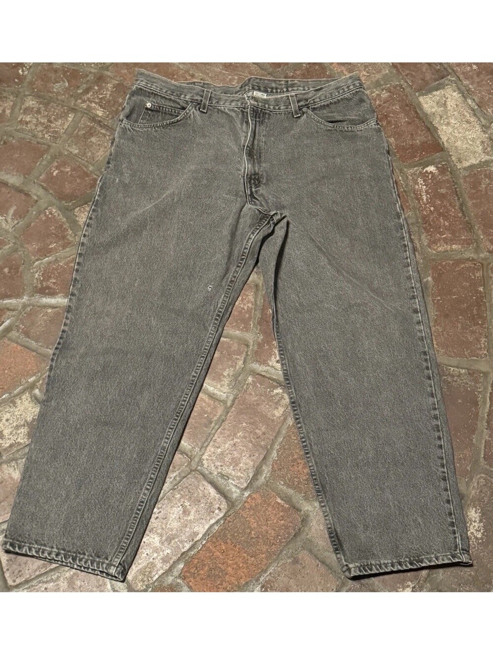 VTG Brittania By Levi's Relaxed Fit Jeans - Black Washed Size 40w x 30L Men’s